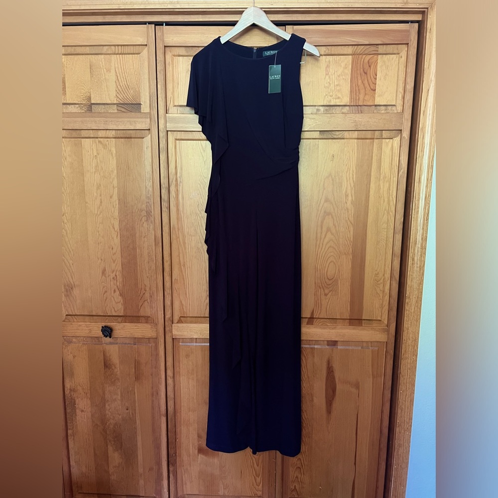 Ralph Lauren navy blue pantsuit